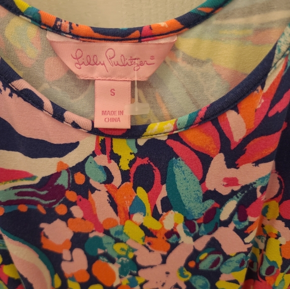 Lilly Pulitzer Jarrett romper beach loot - Picture 2 of 2
